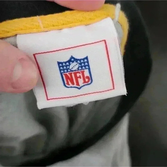 Vintage Y2k Pittsburgh Steelers NFL Oversized Jersey VNeck Tee - Picture 6 of 7